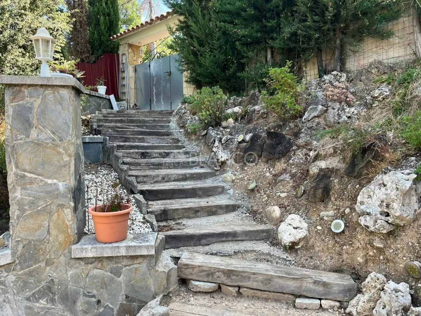 Jardí de Casa o xalet en venda en Piera