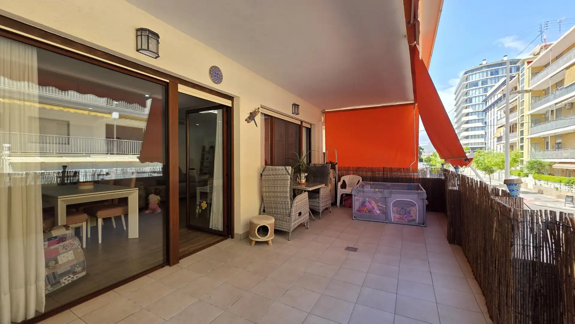 Terrace of Flat for sale in Gandia  with Air Conditioner, Terrace and Balcony