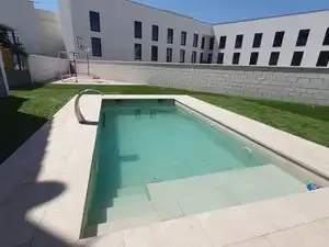 Swimming pool of Detached homes for sale in Villanueva de la Cañada  with Air Conditioner, Heating and Private garden