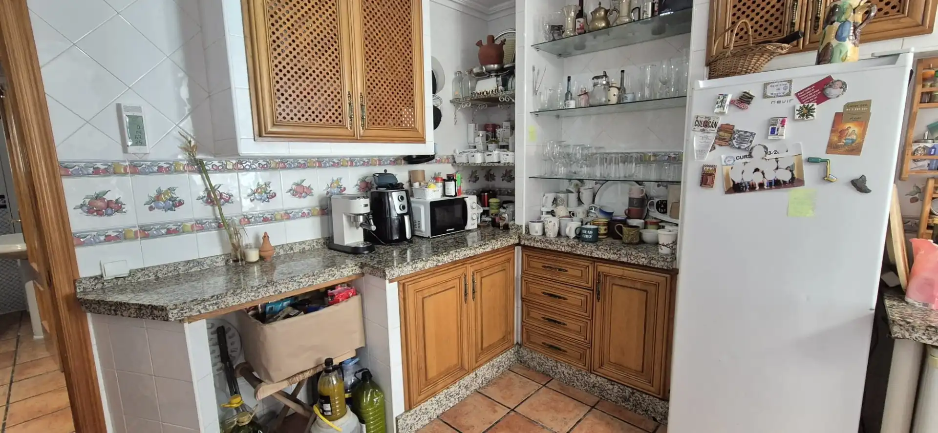 Cuina de Casa o xalet en venda en Badajoz amb Aire condicionat, Calefacció i Jardí privat