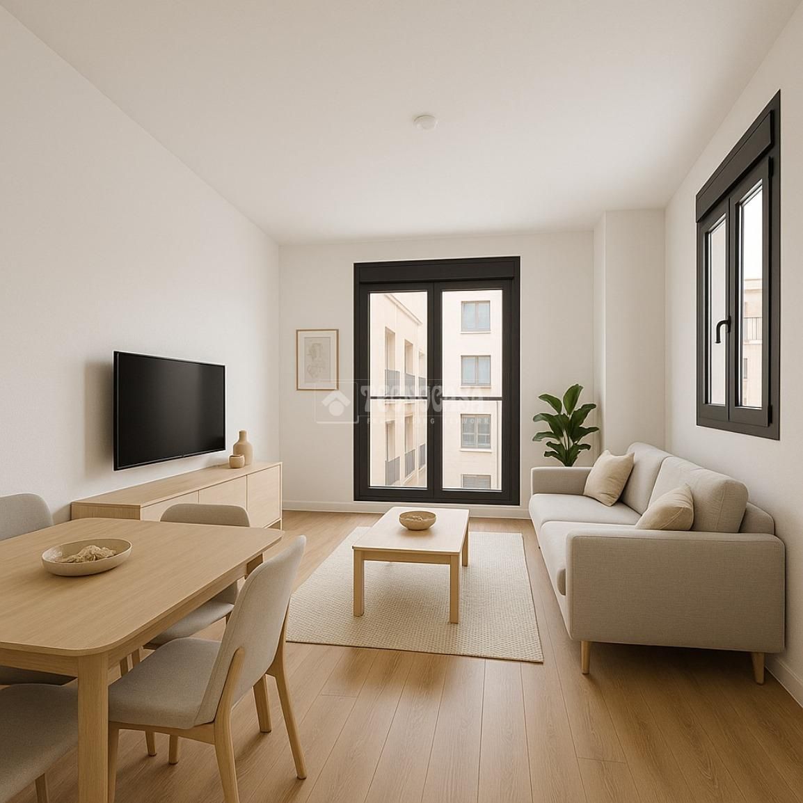 Living room of Flat for sale in  Toledo Capital  with Air Conditioner