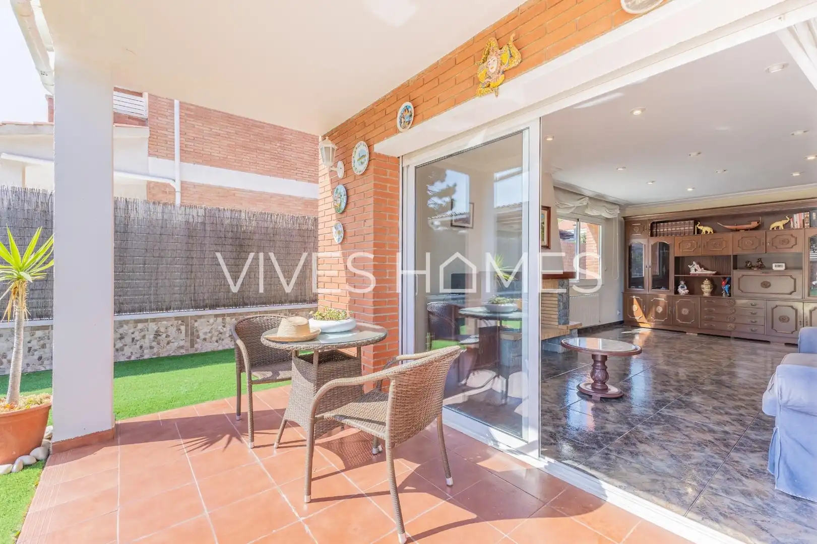 Terrasse von Haus oder Chalet zum Verkauf in Sant Vicenç de Montalt mit Klimaanlage, Heizung und Privatgarten