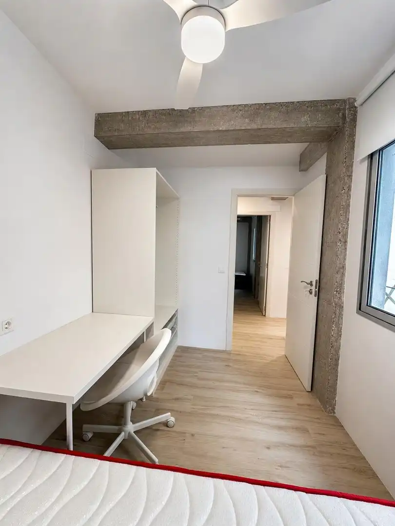 Wohnung zur Miete in Valencia mit Klimaanlage, Heizung und Möbliert
