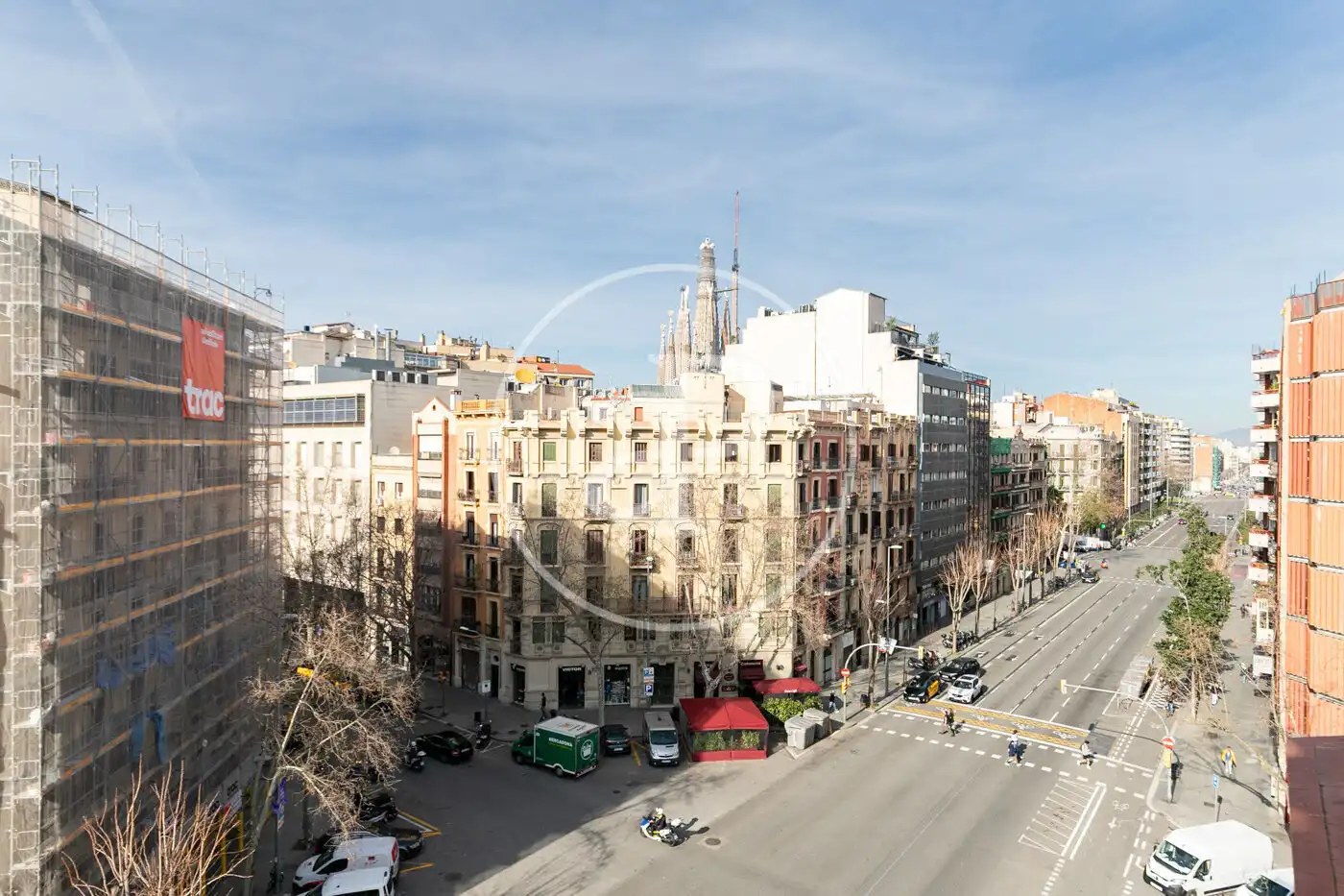 Exterior view of Flat for sale in Barcelona  with Air Conditioner, Heating and Balcony