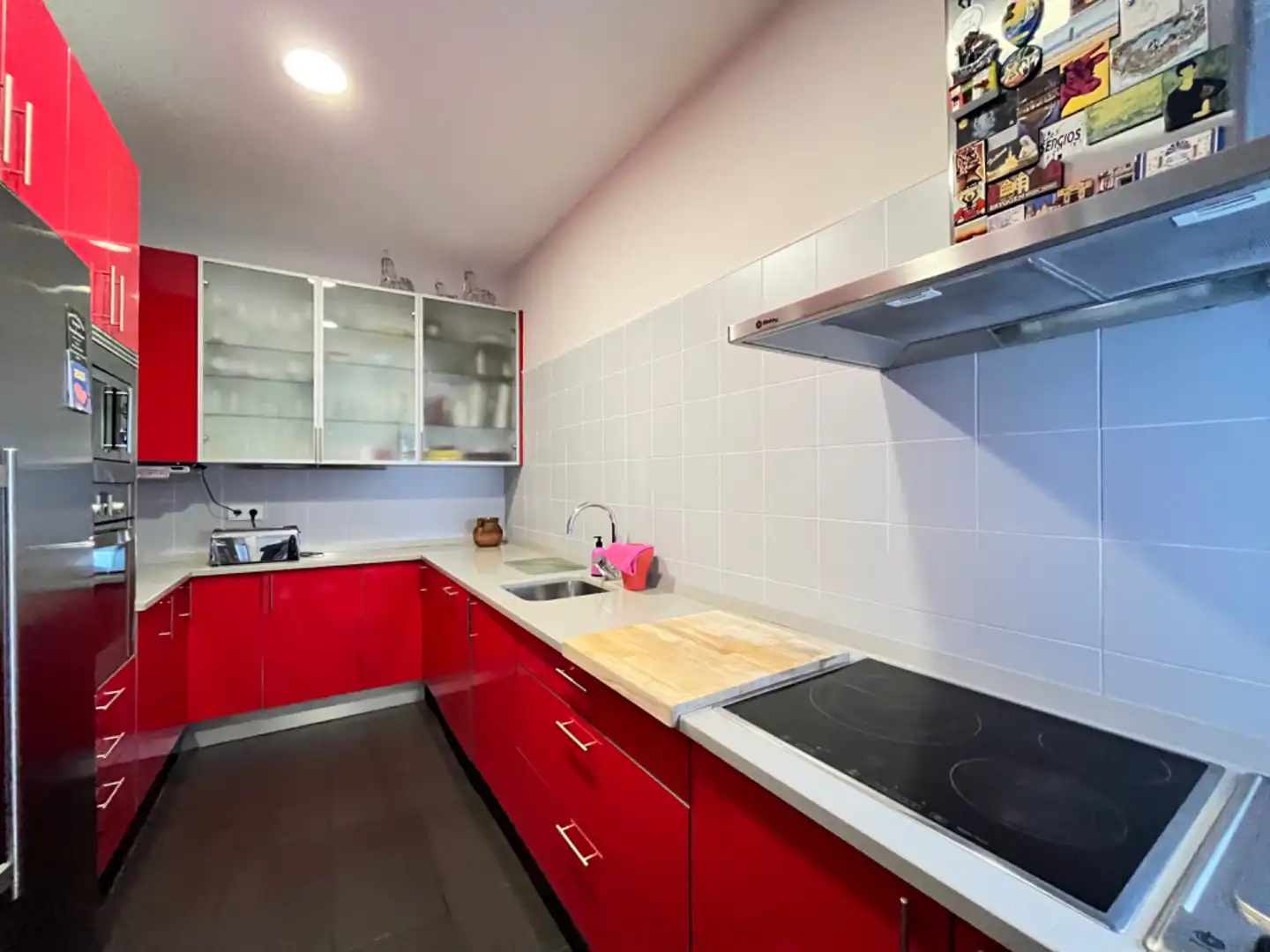 Küche von Wohnung zum Verkauf in Madrid mit Terrasse, Möbliert und Ofen