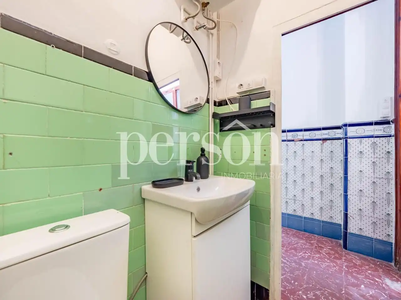 Badezimmer von Erdgeschoss zum Verkauf in Valencia mit Terrasse