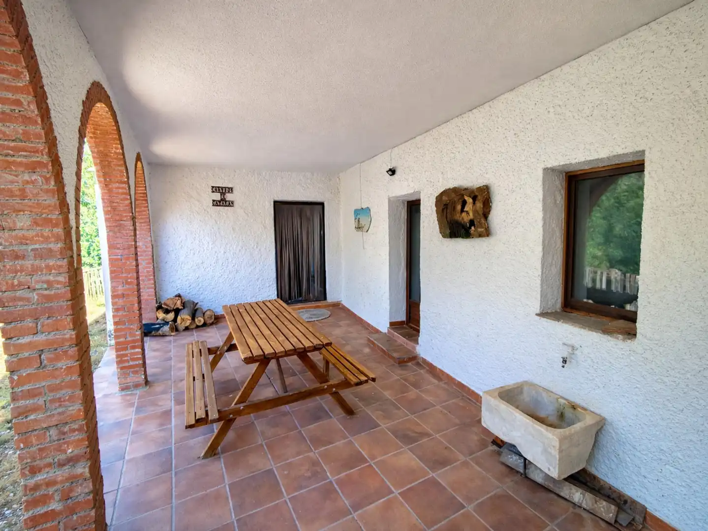 Terraza de Finca rústica en venta en Sierro