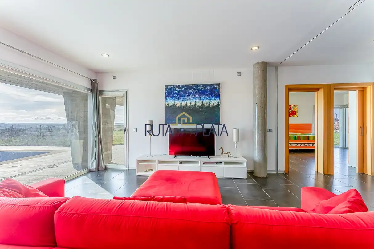 Sala de estar de Casa o chalet en venta en Zamora Capital  con Calefacción, Jardín privado y Piscina