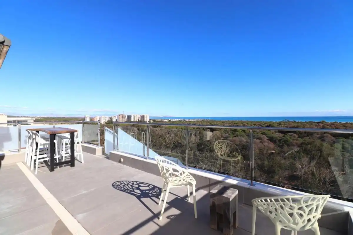 Terrace of Duplexes for sale in Guardamar del Segura  with Air Conditioner