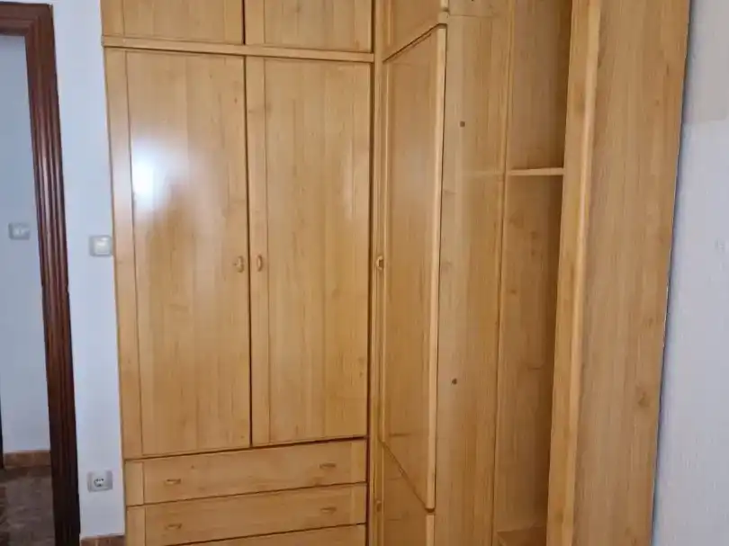Schlafzimmer von Wohnung zur Miete in Salamanca Capital mit Balkon
