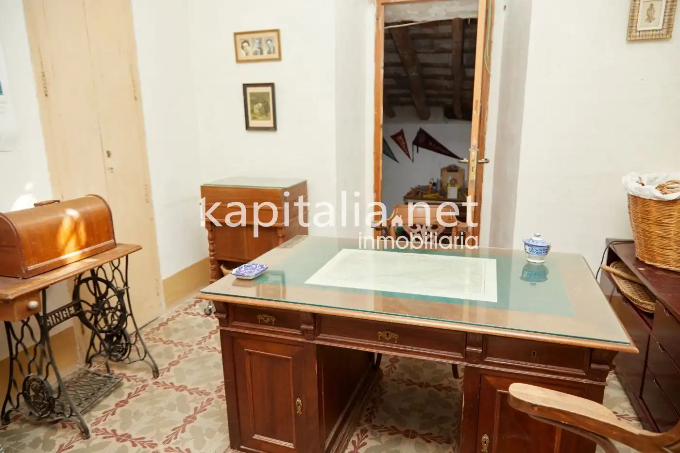Küche von Country house zum Verkauf in Bocairent mit Privatgarten, Terrasse und Balkon
