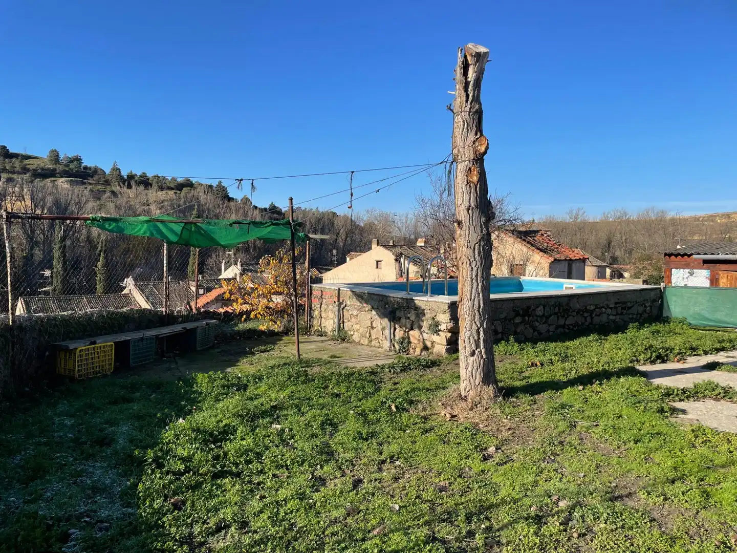 Piscina de Finca rústica en venda en Segovia amb Jardí privat, Traster i Piscina