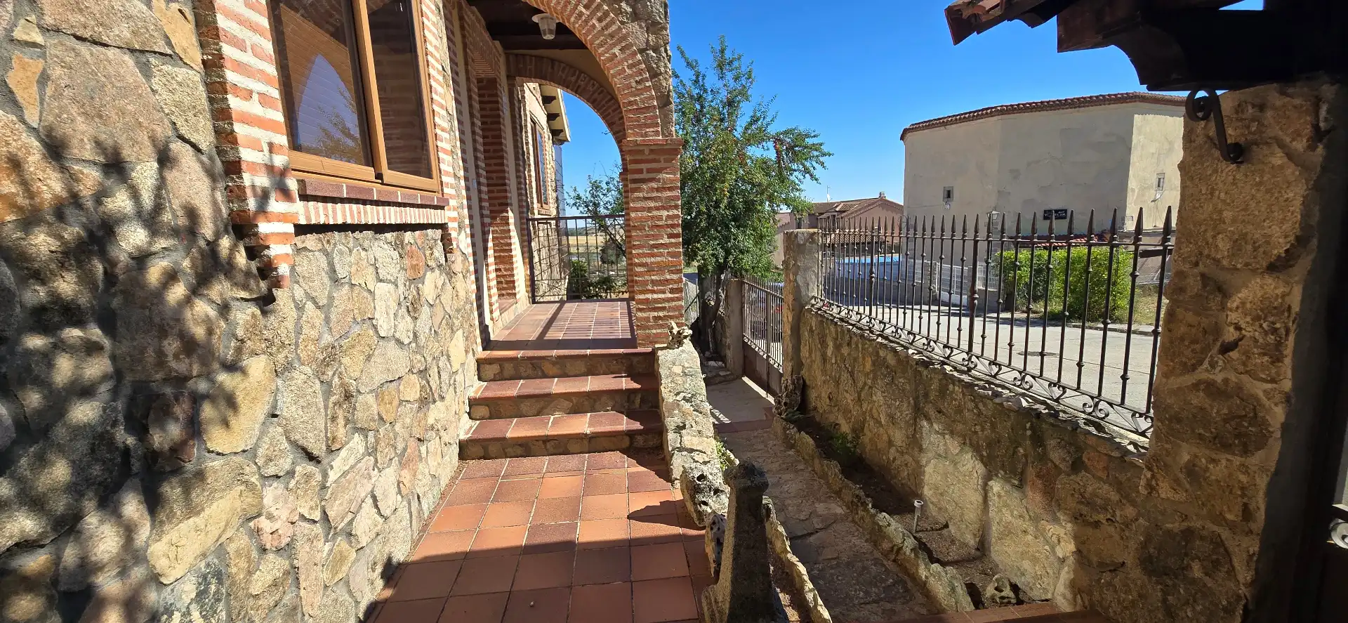 Terraza de Casa o chalet en venta en Villacastín con Calefacción, Jardín privado y Horno