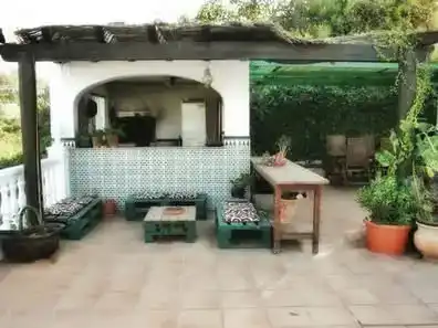 Terrassa de Casa adosada de lloguer en Coín amb Piscina