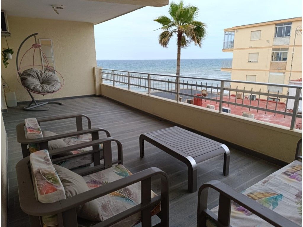 Terrace of Flat for sale in Tavernes de la Valldigna  with Air Conditioner, Heating and Terrace