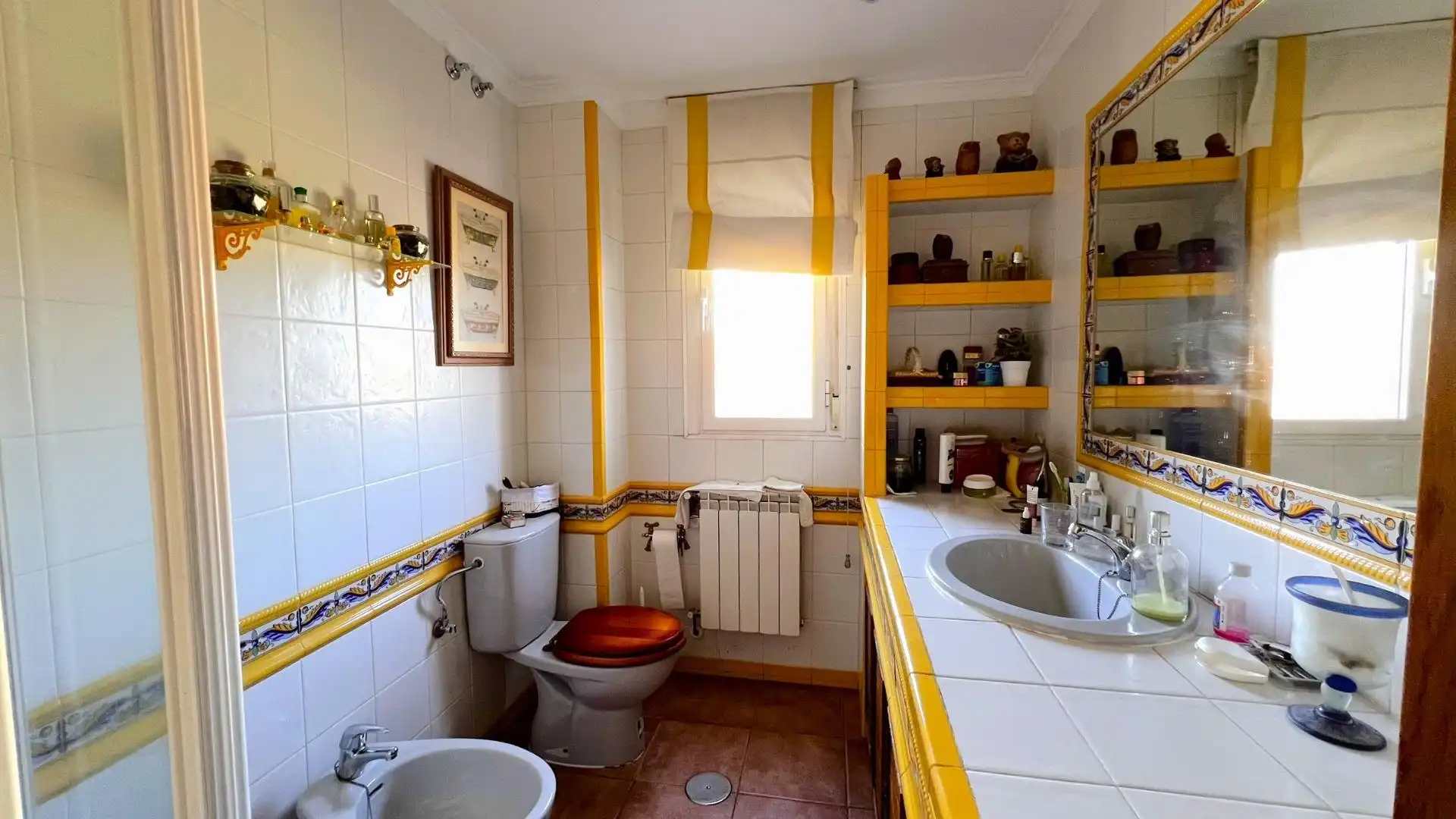 Baño de Casa adosada en venta en Rivas-Vaciamadrid con Aire acondicionado, Calefacción y Jardín privado