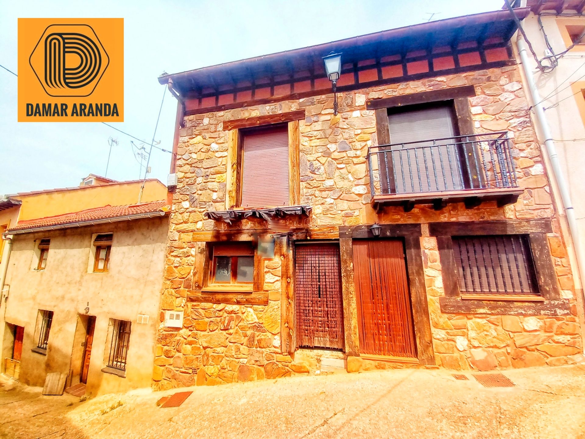 Exterior view of Single-family semi-detached for sale in Ayllón