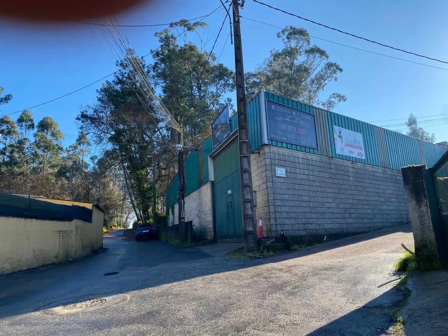 Exterior view of Industrial buildings for rent in Vigo 