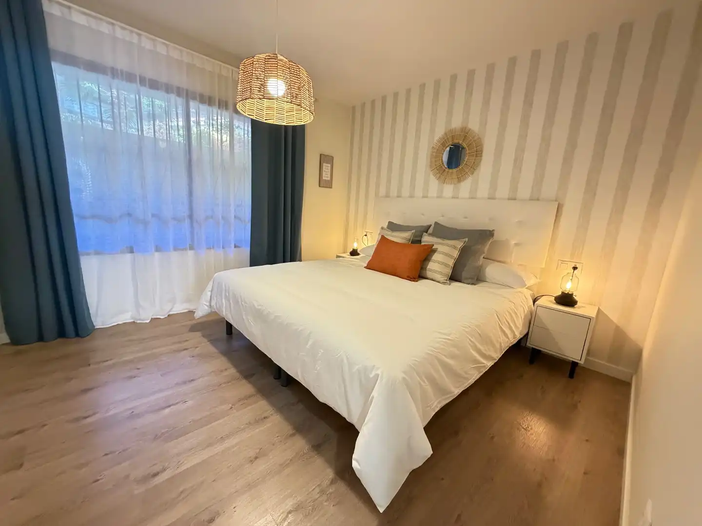 Schlafzimmer von Wohnungen zur Miete in Puerto de la Cruz mit Terrasse, Möbliert und Gemeinschaftspool