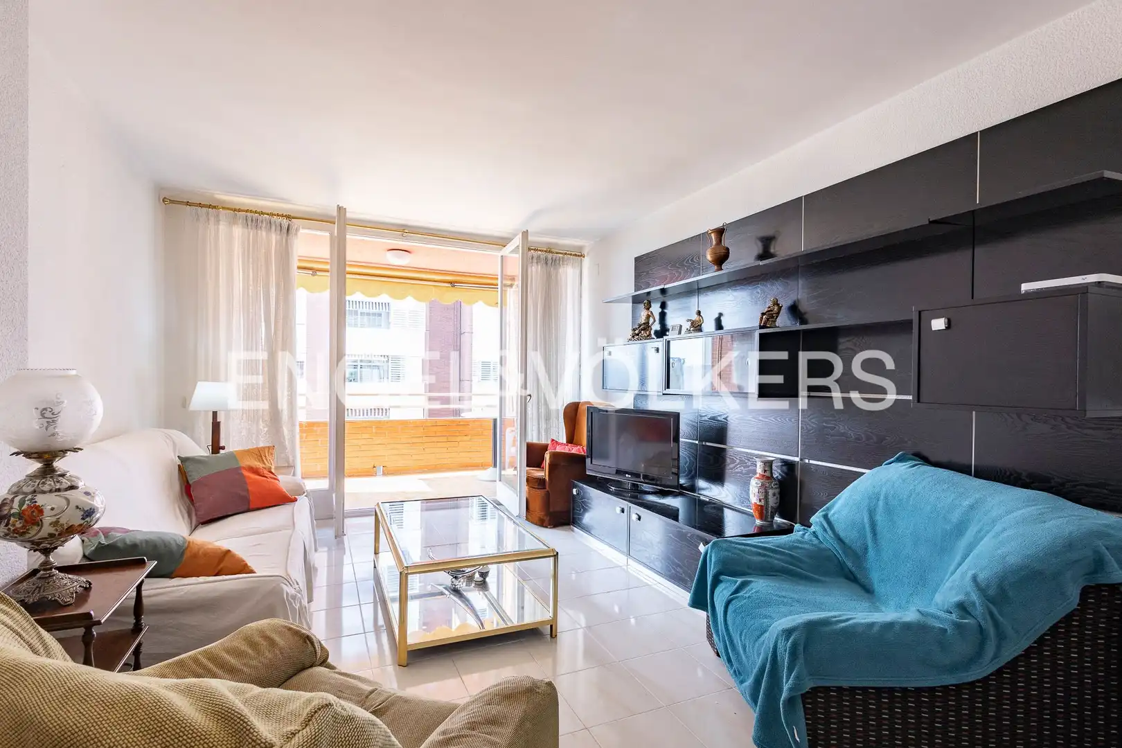 Living room of Flat for sale in Sant Joan Despí  with Heating and Terrace