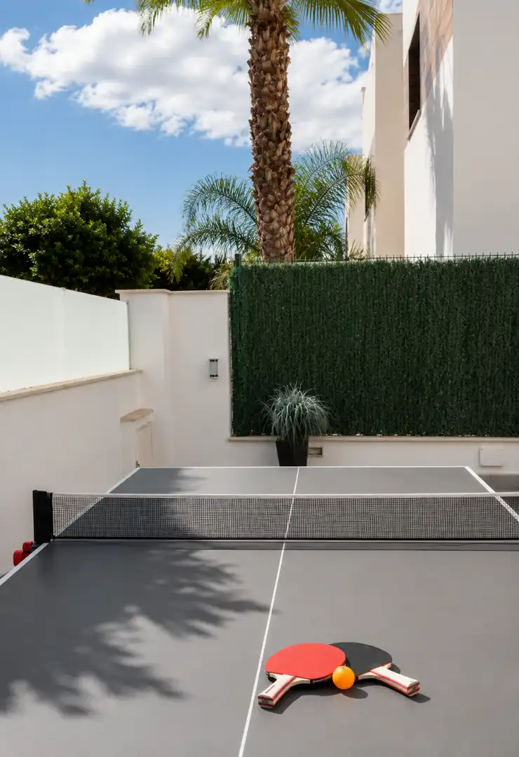 Terrassa de Casa o xalet de lloguer en San Pedro del Pinatar amb Aire condicionat, Terrassa i Piscina
