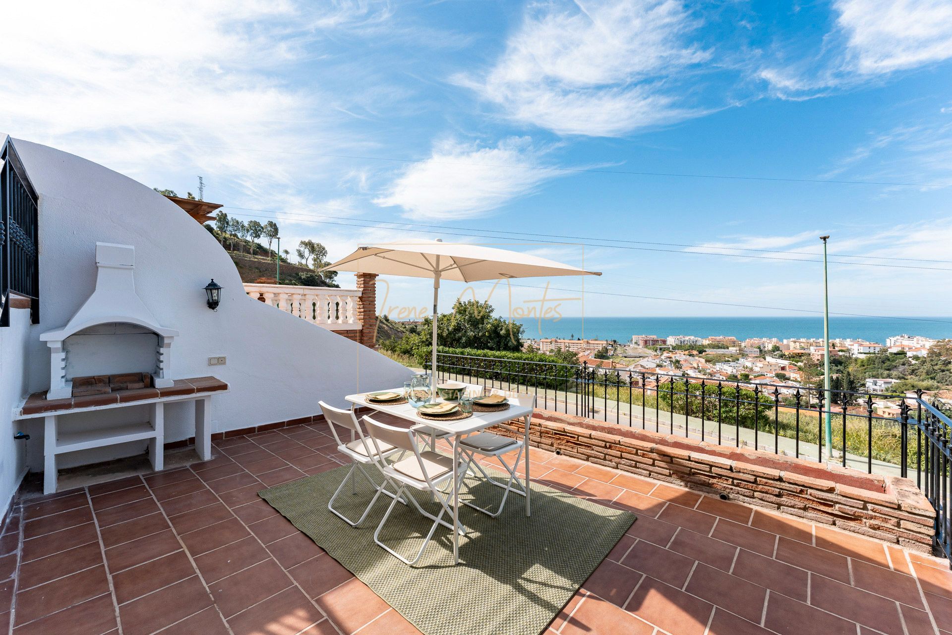 Terrace of Single-family semi-detached for sale in Rincón de la Victoria  with Air Conditioner, Terrace and Oven