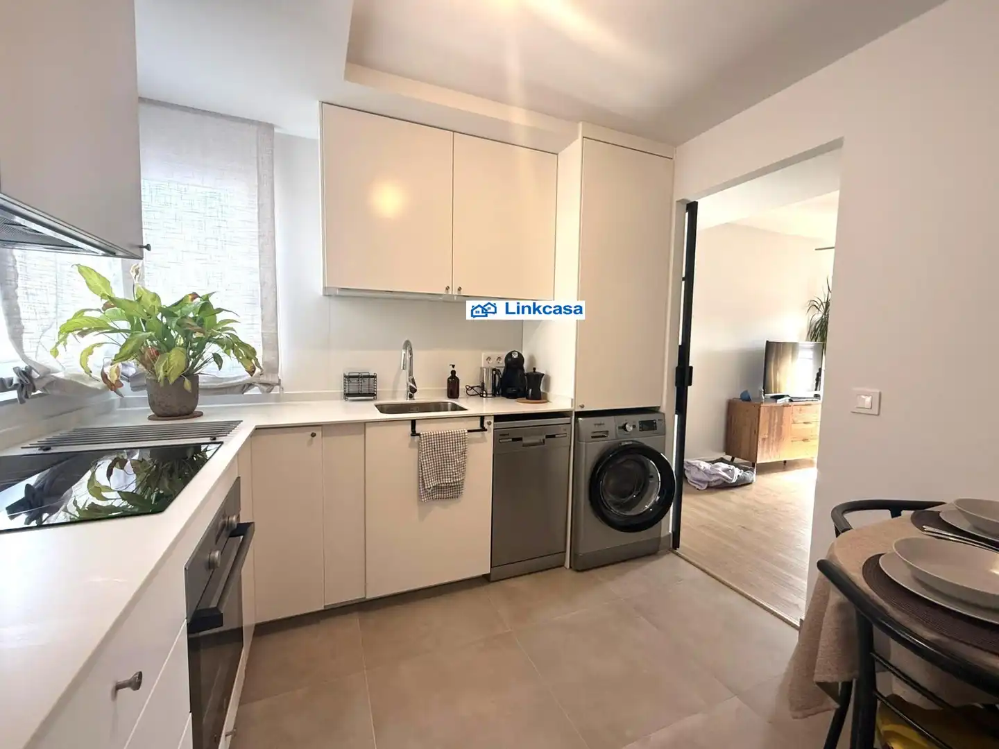 Kitchen of Flat for sale in Madrid  with Air Conditioner, Heating and Terrace