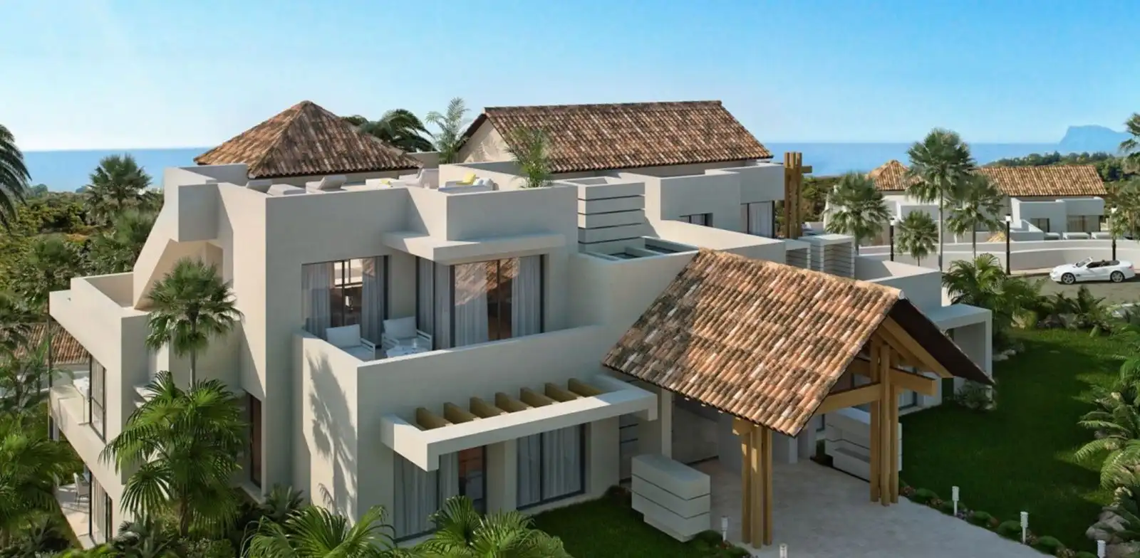 Exterior view of Apartments for rent in Benahavís  with Air Conditioner, Heating and Private garden