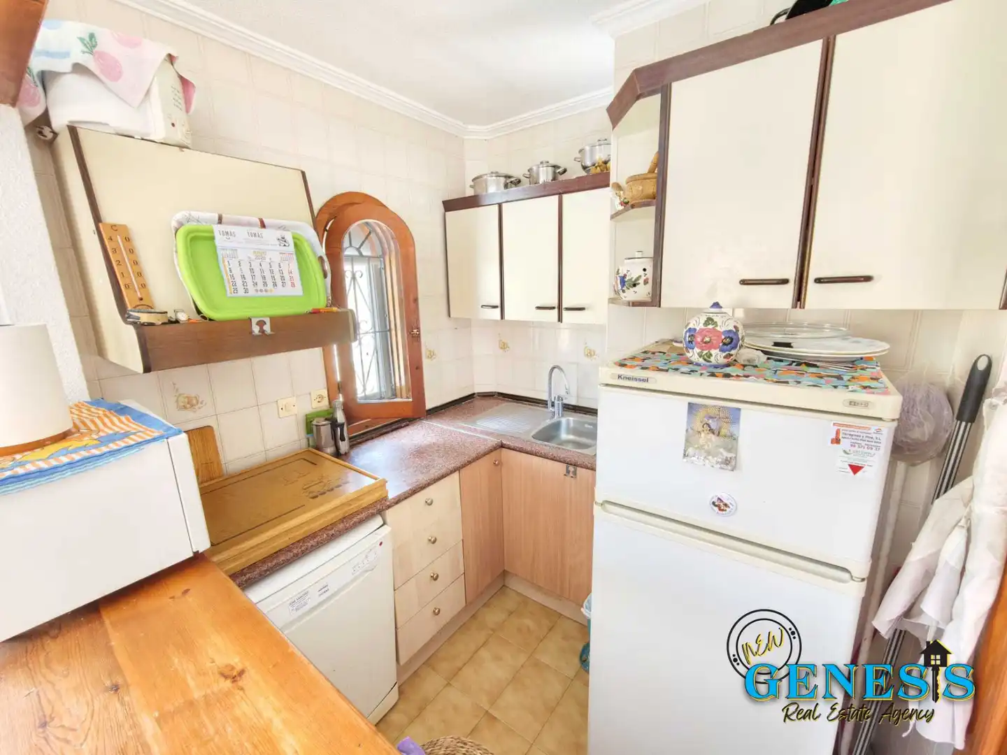 Kitchen of Ground floor for sale in Torrevieja  with Air Conditioner, Private garden and Terrace