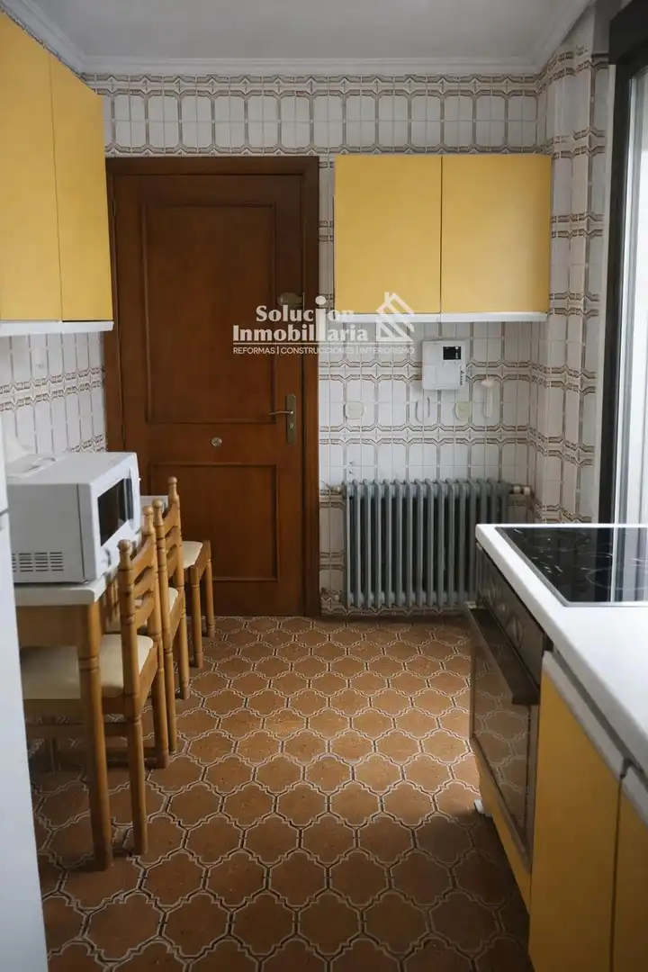 Kitchen of Flat for rent in Salamanca  with Heating, Terrace and Furnished