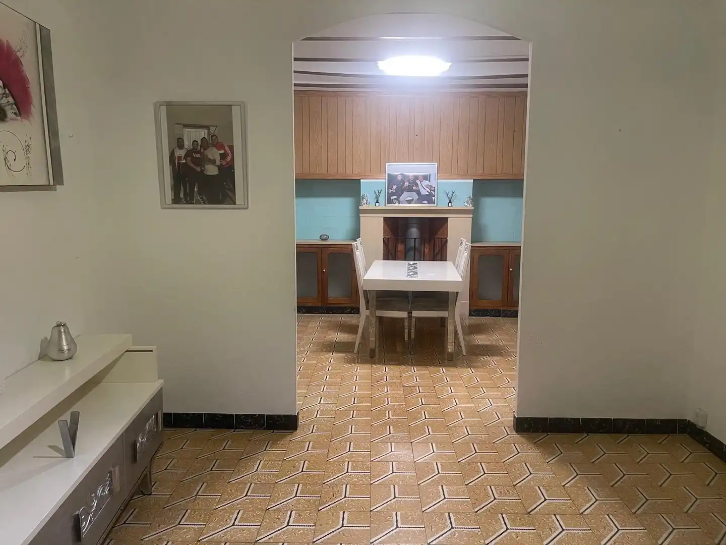 Küche von Wohnung zum Verkauf in Atzeneta d'Albaida mit Klimaanlage, Terrasse und Abstellraum