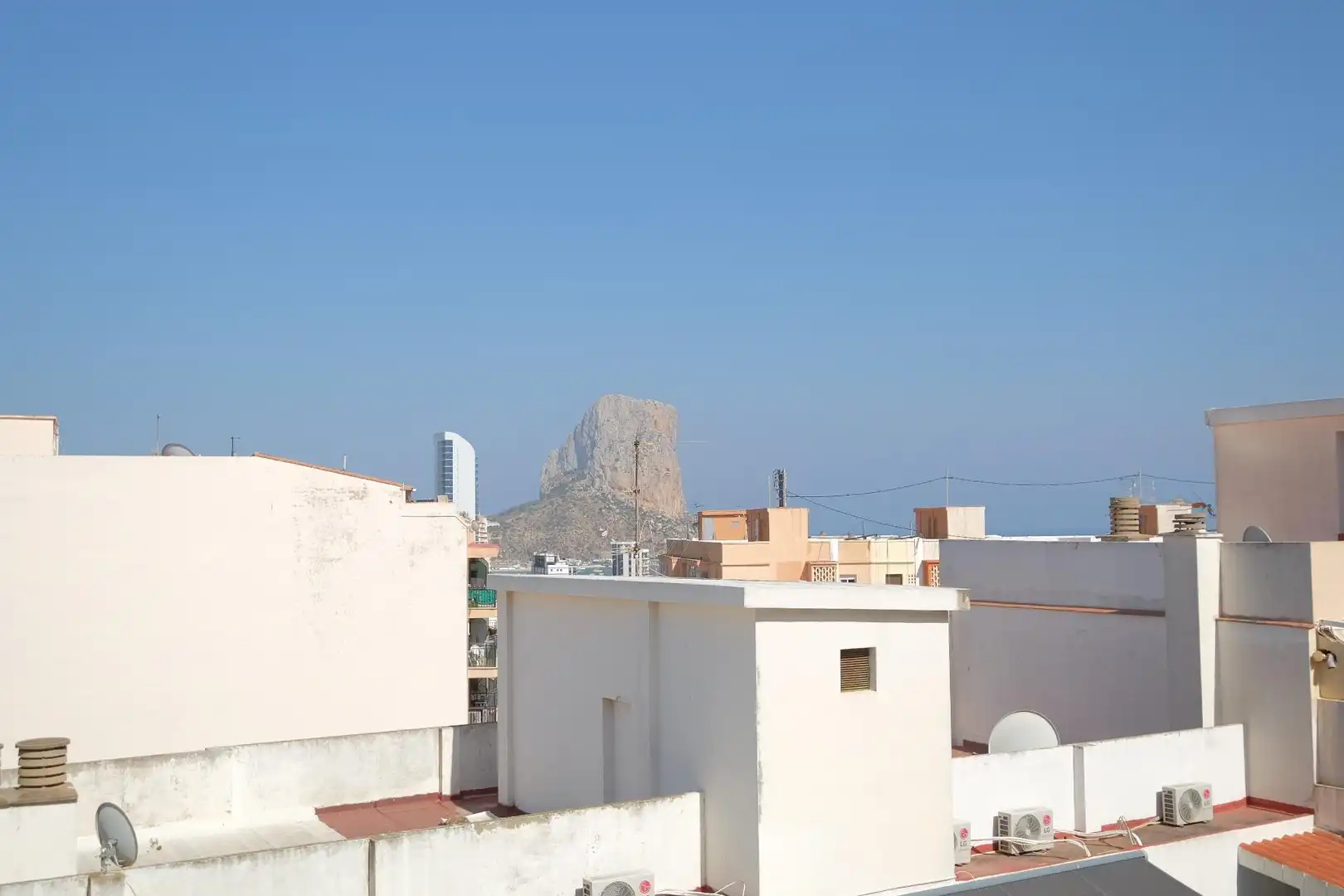 Vista exterior de Àtic en venda en Calpe / Calp amb Aire condicionat, Calefacció i Terrassa