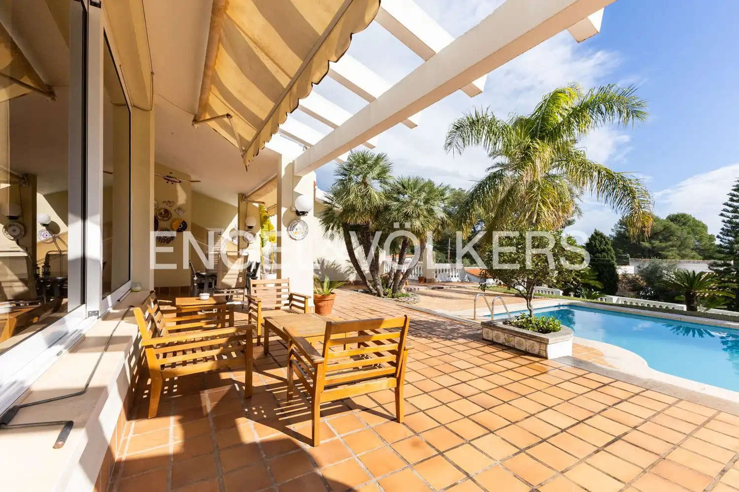 Terraza de Finca rústica en venta en Benicasim / Benicàssim con Calefacción, Jardín privado y Terraza