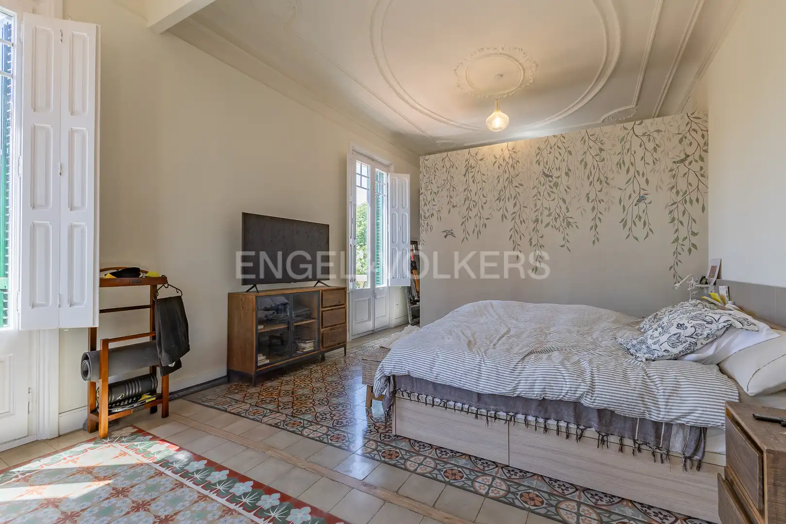 Bedroom of Houses for rent in Sant Cugat del Vallès  with Air Conditioner, Heating and Private garden