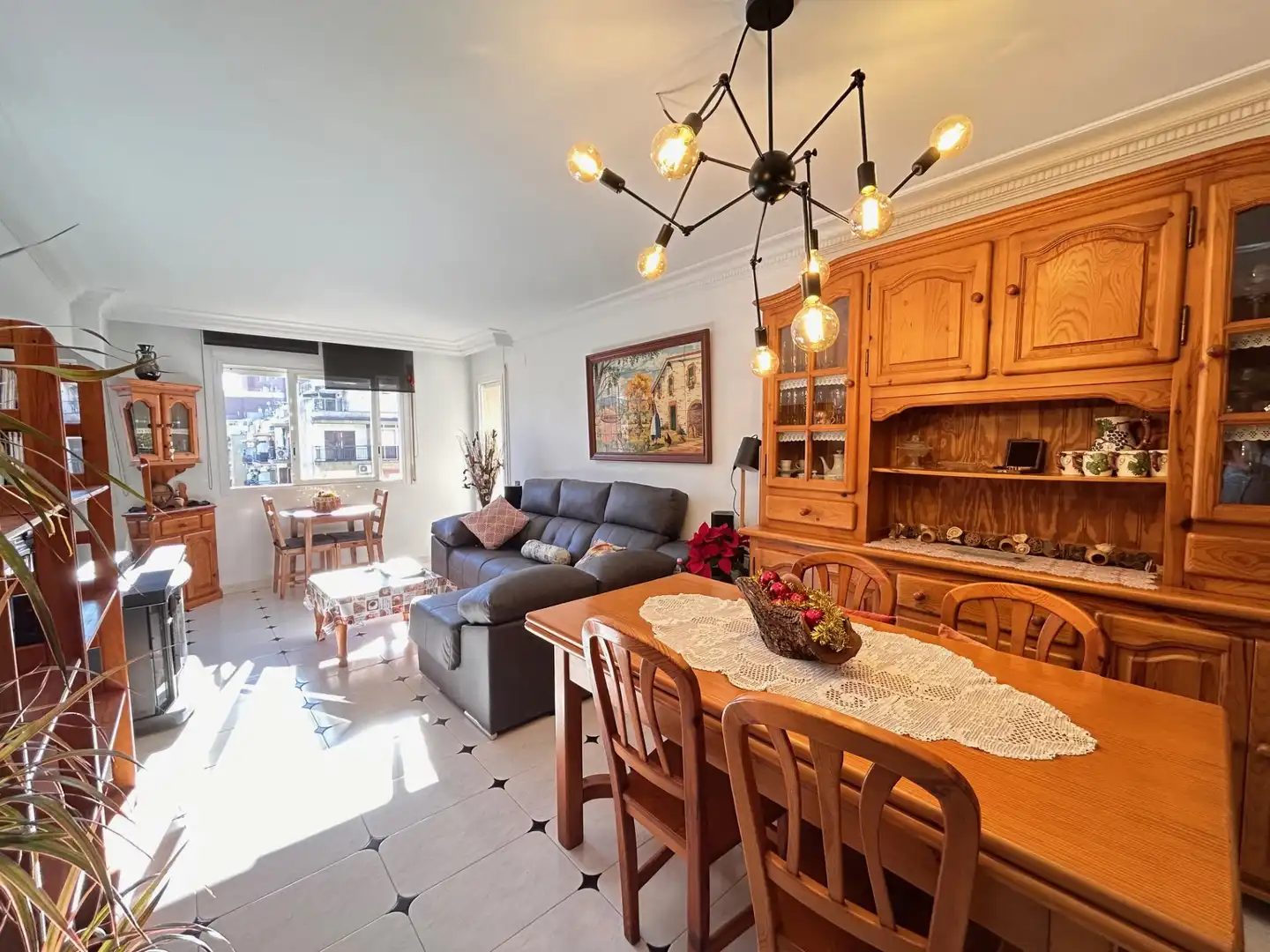Sala de estar de Piso en venta en Reus con Amueblado, Horno y Lavadora