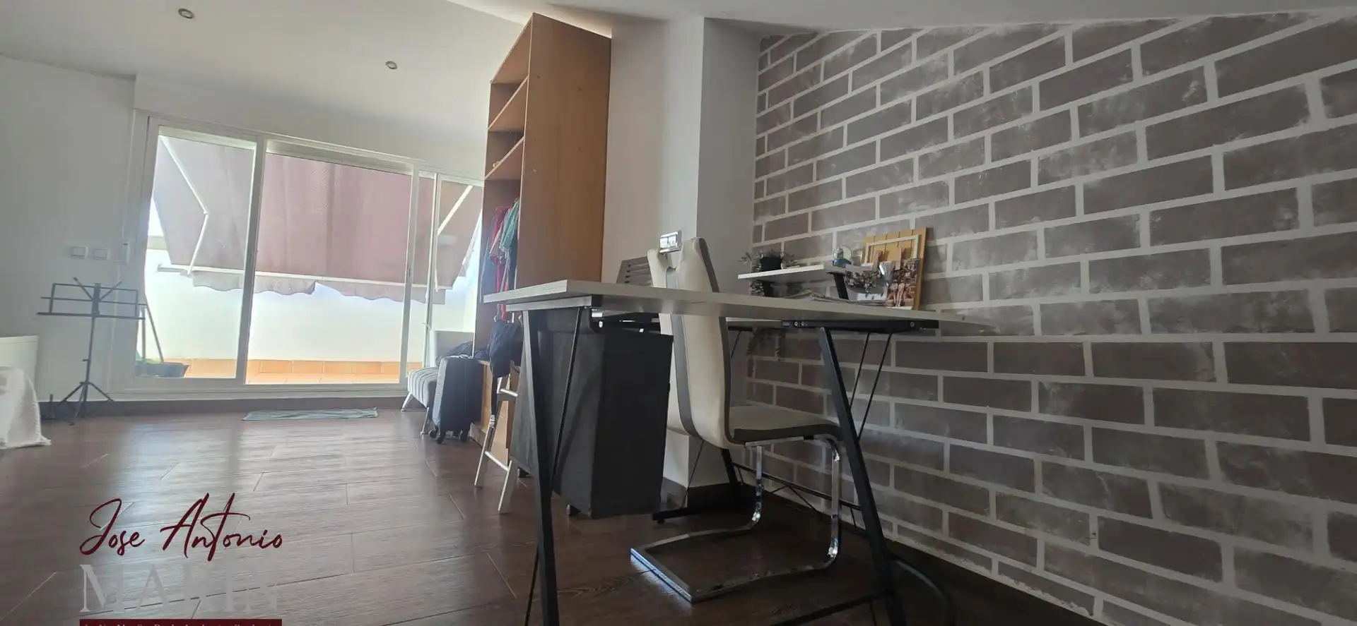 Sala de estar de Dúplex de alquiler en Badajoz con Aire acondicionado, Terraza y Amueblado