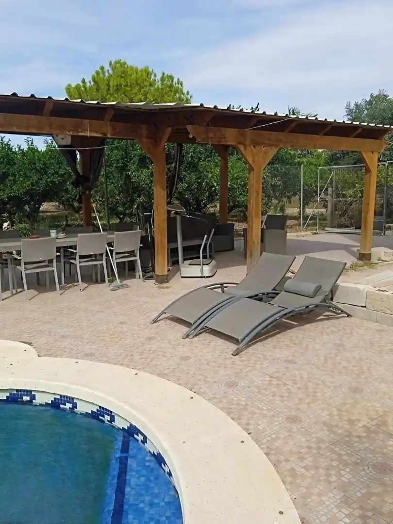 Terrassa de Casa o xalet en venda en Murcia amb Aire condicionat, Jardí privat i Terrassa