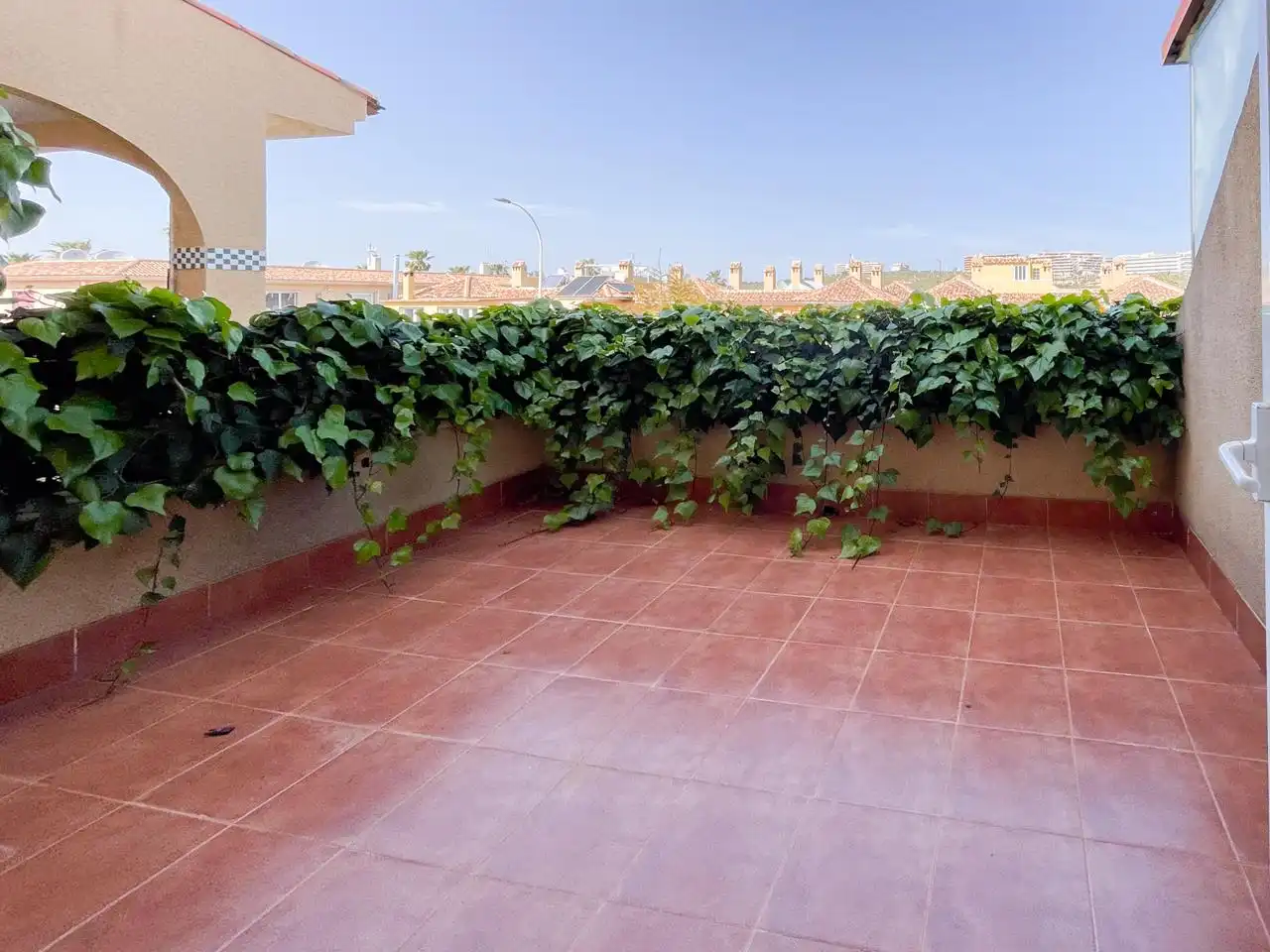 Terraza de Casa adosada en venta en Santa Pola con Jardín privado, Terraza y Piscina