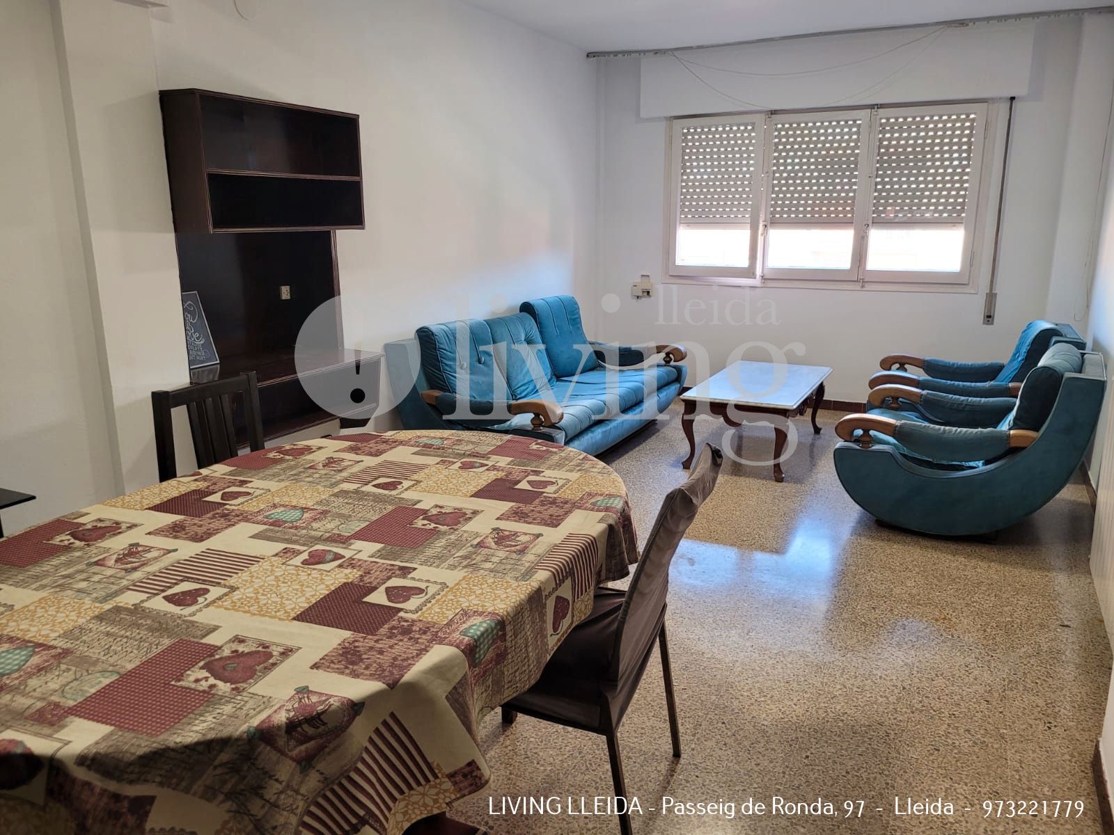 Sala d'estar de Pis en venda en  Lleida Capital amb Moblat, Forn i Microones