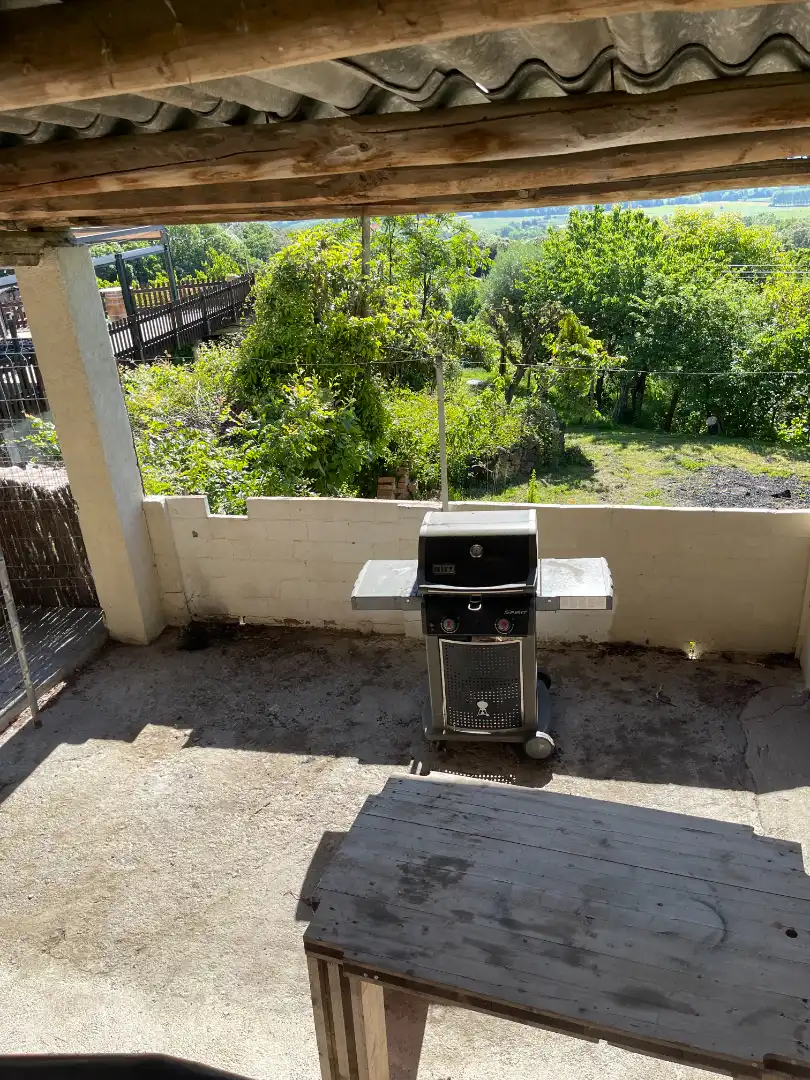 Balcony of Flat for rent in La Vall d'en Bas  with Heating and Balcony