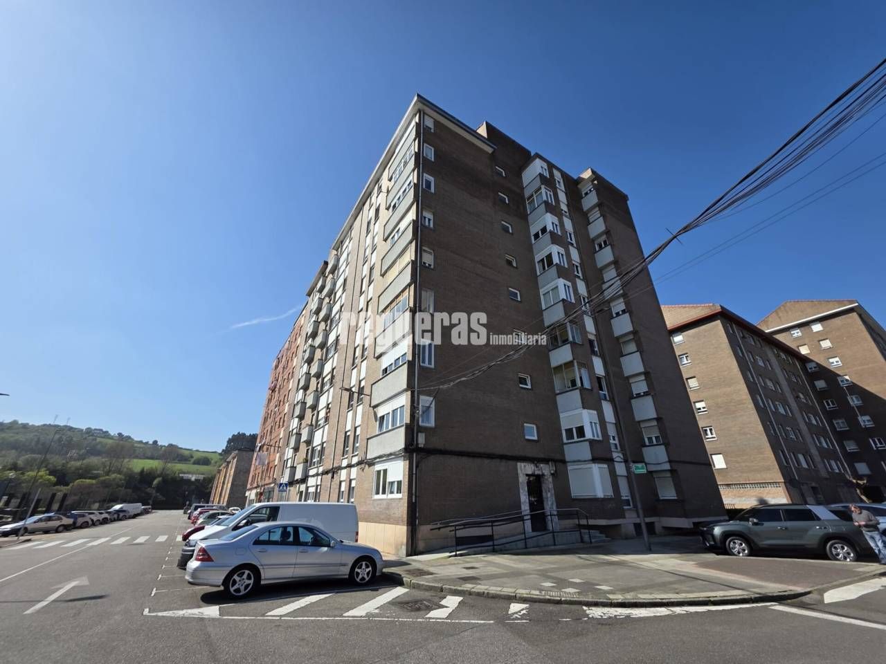 Exterior view of Flat for sale in Avilés  with Heating, Parquet flooring and Terrace