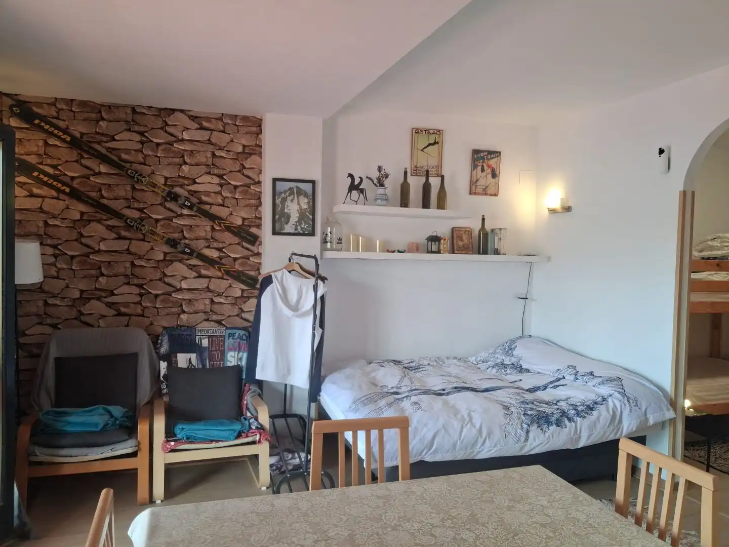 Bedroom of Study for rent in Sierra Nevada  with Heating, Terrace and Furnished