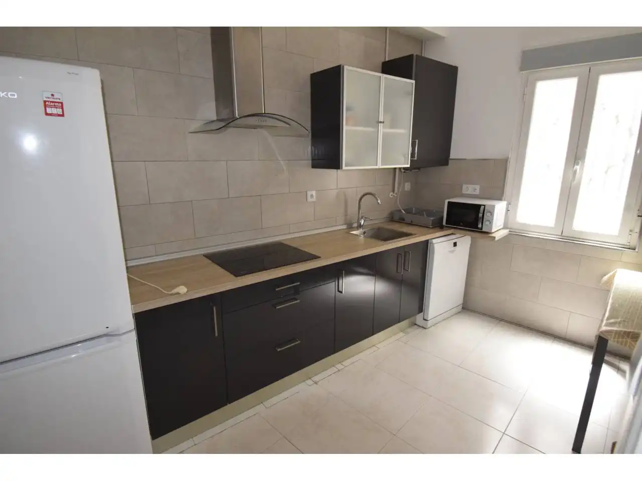 Küche von Wohnung zur Miete in León Capital  mit Heizung, Parkett und Möbliert