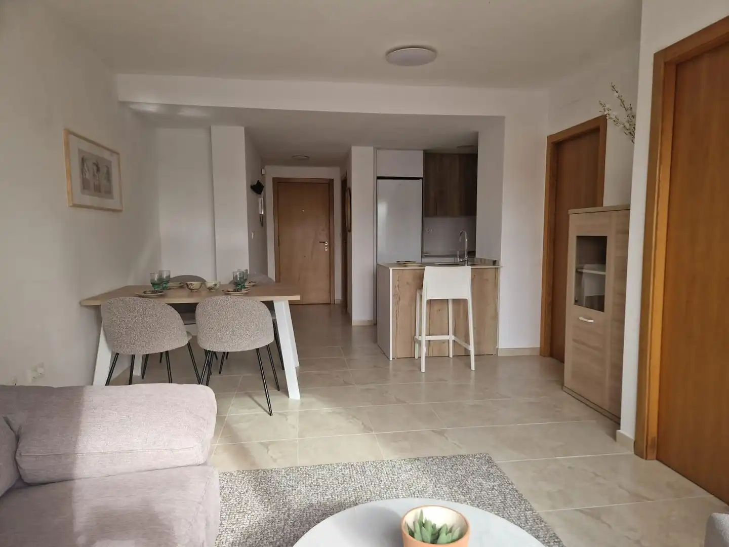 Cocina de Apartamento en venta en Murcia con Terraza