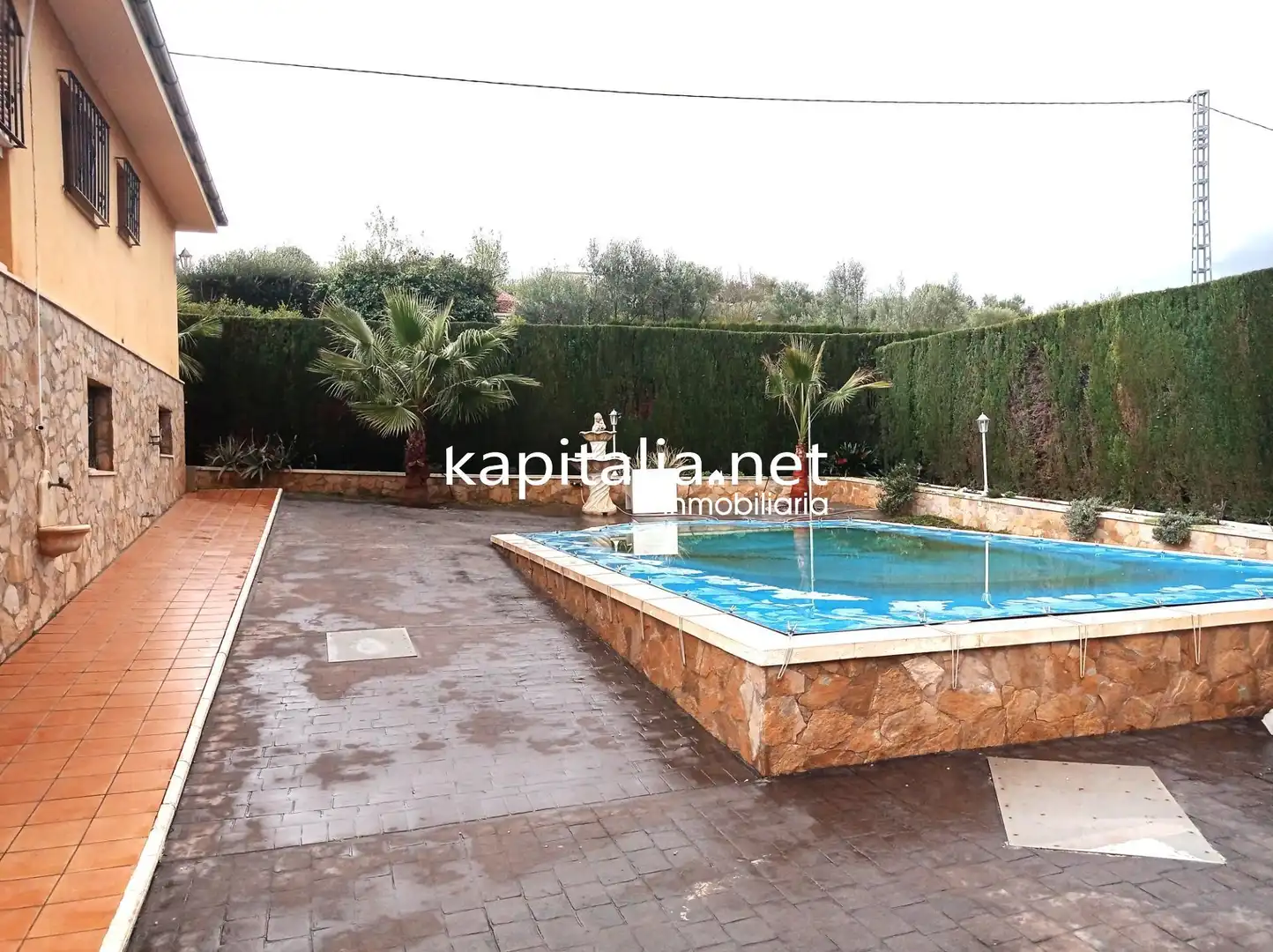 Garden of Houses for sale in Benillup  with Air Conditioner, Private garden and Community pool