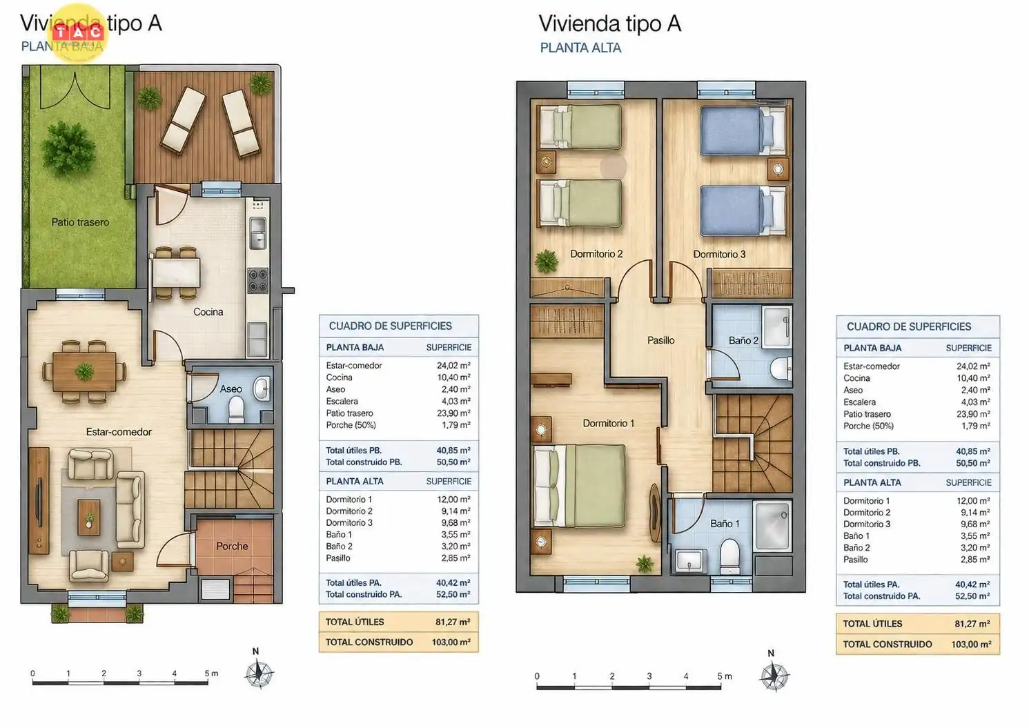 Casa adosada en venta en Lepe con Terraza, Trastero y Amueblado