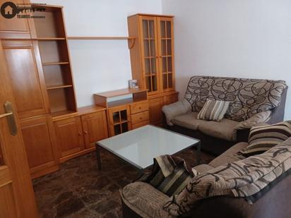 Living room of Flat for sale in  Albacete Capital  with Heating, Terrace and Storage room