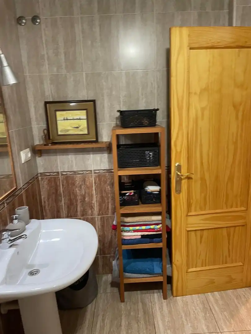 Badezimmer von Wohnung zur Miete in Águilas mit Möbliert und Balkon