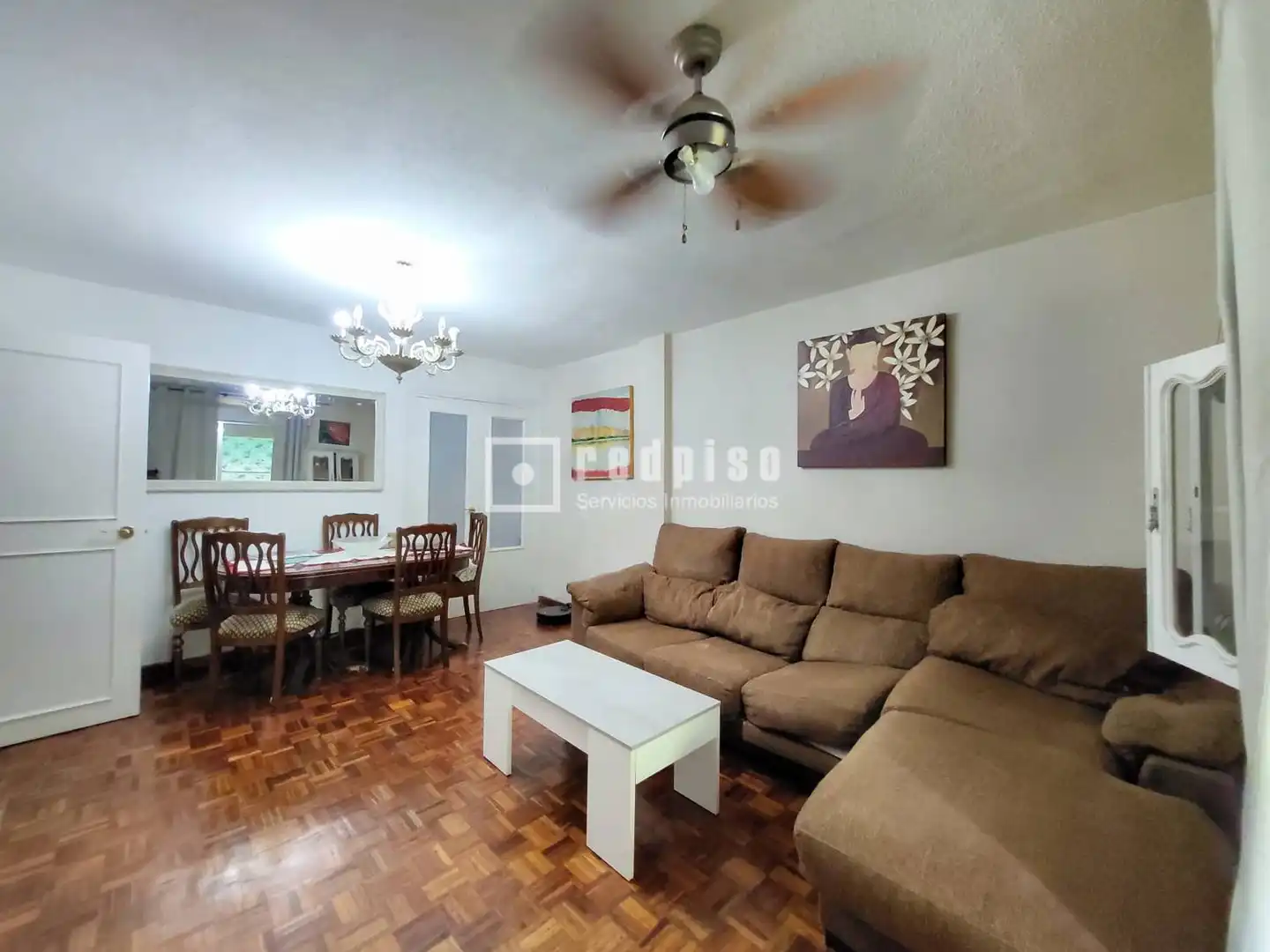 Sala de estar de Piso en venta en Valdemoro con Aire acondicionado, Calefacción y Jardín privado