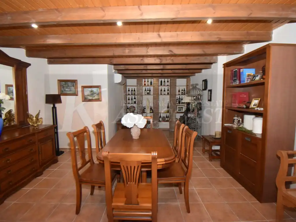 Menjador de Casa o xalet en venda en Mijas amb Aire condicionat, Jardí privat i Terrassa